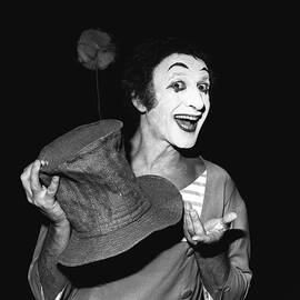Marcel Marceau At The Champs Elysees by Keystone-france