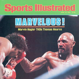 Marvelous Marvin Hagler, 1985 Wbc Wba Ibf Middleweight Title Sports Illustrated Cover by Sports Illustrated