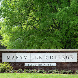 Maryville College Sign by Mary Lee Dereske