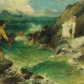 Meerjungfrauen by Ferdinand Leeke