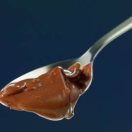 Melted Chocolate On A Spoon by Studio R. Schmitz