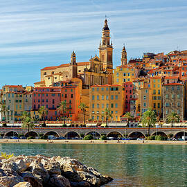 Menton, Cote Dazur,south Of France by Sylvain Sonnet
