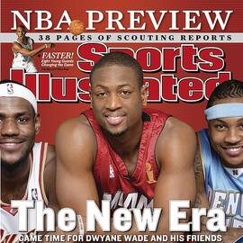 Miami Heat Dwyane Wade Sports Illustrated Cover by Sports Illustrated
