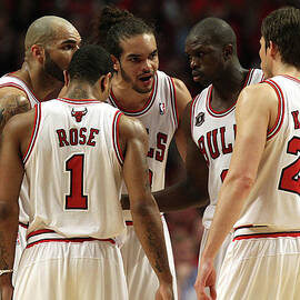 Miami Heat V Chicago Bulls - Game Two by Jonathan Daniel