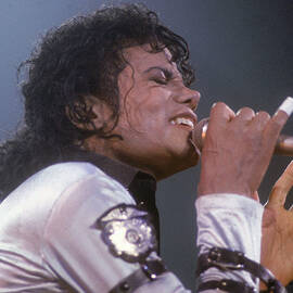 Michael Jackson Performs by Pictorial Parade