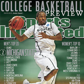 Michigan State University Kalin Lucas, 2010 College Sports Illustrated Cover by Sports Illustrated