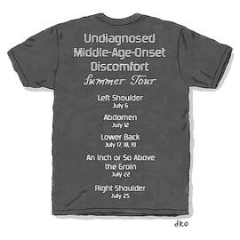 Middle Age Onset Discomfort by David Ostow