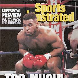 Mike Tyson, 1988 Wbcwbaibf Heavyweight Title Sports Illustrated Cover by Sports Illustrated
