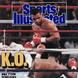 Mike Tyson, 1988 Wbcwbaibf Heavyweight Title Sports Illustrated Cover by Sports Illustrated