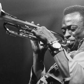 Miles Davis by Express Newspapers