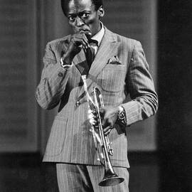 Miles In Germany by Michael Ochs Archives