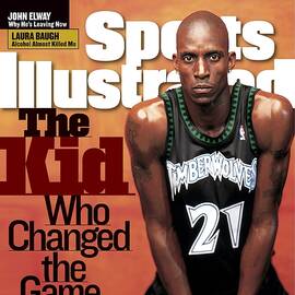 Minnesota Timberwolves Kevin Garnett Sports Illustrated Cover by Sports Illustrated