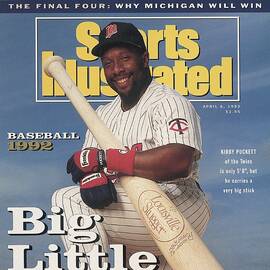 Minnesota Twins Kirby Puckett Sports Illustrated Cover by Sports Illustrated