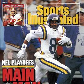 Minnesota Vikings Anthony Carter, 1988 Nfc Divisional Sports Illustrated Cover by Sports Illustrated