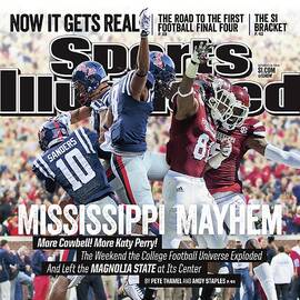 Mississippi Mayhem The Weekend The College Football Sports Illustrated Cover by Sports Illustrated