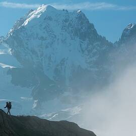 Mont Blanc Mountain by Alfonso Della Corte