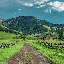 Montana Evening, Tom Miner Basin by Marcy Wielfaert