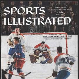 Montreal Canadiens Goalie Jacques Plante Sports Illustrated Cover by Sports Illustrated