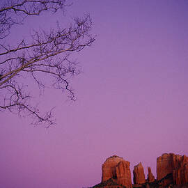 Moonrise Over Oak Creek Canyon by Ascent pks Media Inc.
