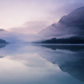 Morning At Lake Plansee by Wingmar