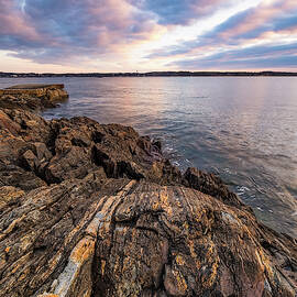 Morning Light Over The Piscataqua River. by Jeff Sinon