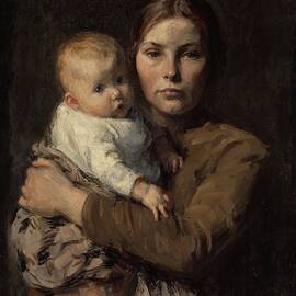 Mother And Child by Gari Melchers
