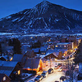 Mount Crested Butte Mountain by Walter Bibikow