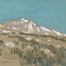Mount Hood,oregon by Childe Hassam