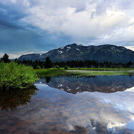 Mount Tallac And Dramatic Clouds by Rachid Dahnoun