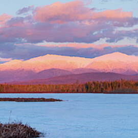 Mountain Views Over Cherry Pond by Jeff Sinon