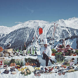 Moutain Buffet by Slim Aarons