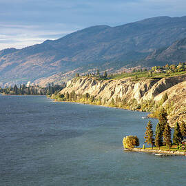 Naramata Bench In Okanagan Valley by Judy Bishop - The Travelling Eye