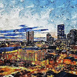 Nashville, Tennessee - 01 by AM FineArtPrints