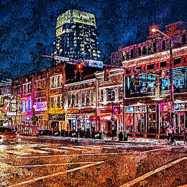Nashville, Tennessee - 03 by AM FineArtPrints