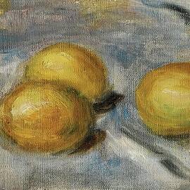 Nature Morte Aux Citrons by Pierre-auguste Renoir