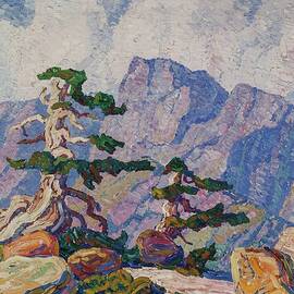 Near The Timberline, Rocky Mountains, Colorado by Birger Sandzen