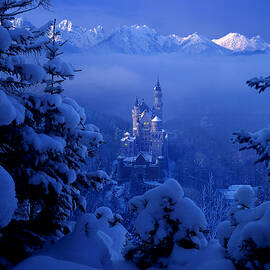 Neuschwanstein Castle In Germany by Giovanni Simeone