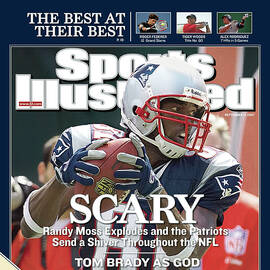 New England Patriots Randy Moss Sports Illustrated Cover by Sports Illustrated