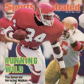 New Jersey Generals Herschel Walker... Sports Illustrated Cover by Sports Illustrated