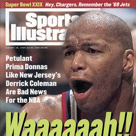 New Jersey Nets Derrick Coleman Sports Illustrated Cover by Sports Illustrated