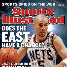 New Jersey Nets Jason Kidd, 2003 Nba Eastern Conference Sports Illustrated Cover by Sports Illustrated