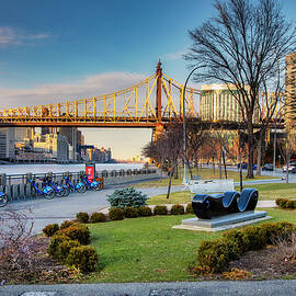 New York City, Roosevelt Island, View From South Point Park by Lumiere