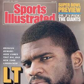 New York Giants Lawrence Taylor Sports Illustrated Cover by Sports Illustrated