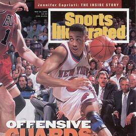 New York Knicks John Starks, 1994 Nba Eastern Conference Sports Illustrated Cover by Sports Illustrated