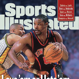 New York Knicks Latrell Sprewell, 1999 Nba Eastern Sports Illustrated Cover by Sports Illustrated