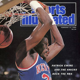 New York Knicks Patrick Ewing Sports Illustrated Cover by Sports Illustrated