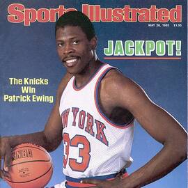 New York Knicks Patrick Ewing Sports Illustrated Cover by Sports Illustrated