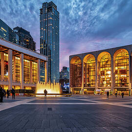 New York, New York City, Manhattan, Lincoln Center For The Performing Arts, Revson Fountain by Lumiere