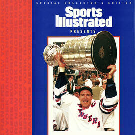 New York Rangers Mark Messier, 1994 Nhl Stanley Cup Finals Sports Illustrated Cover by Sports Illustrated