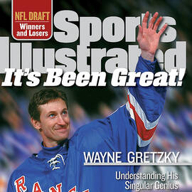 New York Rangers Wayne Gretzky Sports Illustrated Cover by Sports Illustrated